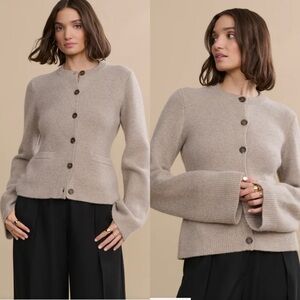 Jenni Kayne Cooper Cashmere Cardigan Size Medium